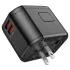 Hoco AC15 3-Port PD20W Universal Charging Adapter